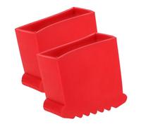 NIYANGLE Copripiedi in Gomma Antiscivolo 2 Pezzi per Scala Telescopica Accessori per Uso Esterno e Edilizia Domestica Diametro Interno 7,3 CM e Larghezza 2,7 CM