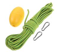 NIYANGLE Corda di Traino Galleggiante per Kayak e Barche, Cordino di Posizionamento Resistente all’Immersione con Alta visibilità Giallo-Verde per Sport Acquatici e Ormeggio Imbarcazioni