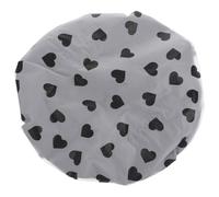 NIYANGLE Cuffia Doccia Grande Donna Raso Peva Riutilizzabile Protezione Capelli Asciutti Docce Stampata Cuore Morbida Comoda Non Scivola Regalo Familiari Amici Bagno Routine