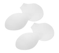 NIYANGLE Cuscinetto per Biancheria Intima Maschile Coppa Atletica Perforata, Assorbente Riutilizzabile Bianco 4 Pezzi per Nuoto e Sport ad Alto Impatto, Supporto Traspirante per