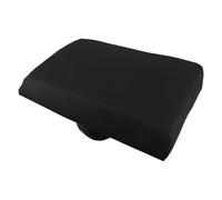 NIYANGLE Cuscino da Massaggio Ergonomico Foro in Pu Nero, Riempimento in Memory Foam Portatile per Uso Domestico e Salone, Supporto Testa Comfort per Massaggi