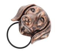 NIYANGLE Decorazione Natalizia per Porta Ingresso Casa in Resina Testa di Cane Stile Retrò, Facile da Installare e Riutilizzabile, per Templi e Decorazioni Murali