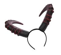 NIYANGLE Devil Horns Headband Per Cosplay e Halloween Cerchietto Decorativo Per Costumi Accessorio Per Feste e Eventi Design Unico e Comodo Per Sfilate e Performance