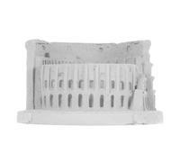 NIYANGLE Diffusore di Profumi per Ambienti in Gesso a Forma di Colosseo Romano Multifunzionale per Sauna e Decorazione Casa Scultura Intricata Stile Architettura Romana