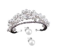 NIYANGLE e Coroncina Sposa con Accessori Eleganti per Cerimonie e Speciali per Matrimoni Nubilato e Feste