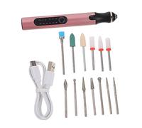 NIYANGLE Elettrica Per Unghie Portatile Lucidatrice Per Unghie Di Strumenti Per Manicure e Cellule Morte Ricaricabile Tramite Usb