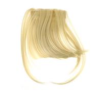 NIYANGLE Fake Air Clip Per Parrucche Da Donna Frangetta Invisibile e Spessa Per Eventi Speciali Acconciature Facili Per Matrimonio Halloween e Feste Tema