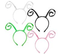 NIYANGLE Fascia per Chioma 4 Pezzi per Design a Tentacoli di Formica, Accessori per Chioma Divertenti e Appariscenti per Feste e Costume