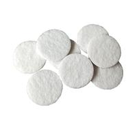 NIYANGLE Feltrini Autoadesivi Rotondi in Poliestere 20mm Spessore 3mm 200 Pezzi Proteggi Pavimenti per Tavoli e Sedie Bianco Antirumore per Mobili e Cassetti