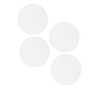 NIYANGLE Fermaporta Autoadesivo in Silicone 4 Pezzi Cuscinetto Adesivo Rotondo Paraurti Porta Protezione da Parete Silenziosa per Porte Armadi e Coperchi WC