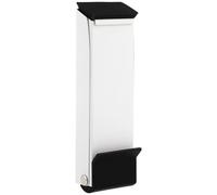 NIYANGLE Fermaporta Senza Foratura in Acciaio Inossidabile Bianco Rimozione Senza Danni e Design Salvaspazio per Mantenere la Porta Aperta in Casa o Ufficio