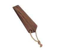 NIYANGLE Fermo Porta in Legno Marrone, Blocca Spifferi e Protegge Porta e Muro, Cuneo Antiscivolo per Porte D'ingresso e Sicurezza dei Giovani