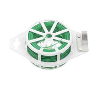 NIYANGLE Filo da Giardino Verde Plastificato con Taglierina Integrata, Legaccio Multiuso in Ferro e Plastica per Piante e Recinzioni, per Lavori di Giardinaggio e Fai da Te