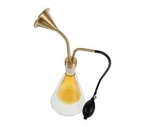 NIYANGLE Flacone per Campionamento di Oli Essenziali in Vetro a Doppia Parete Pompa Lunga, Dispositivo Portatile per Aromaterapia e Test Fragranze in Spa e Diffusore di Colore Casuale