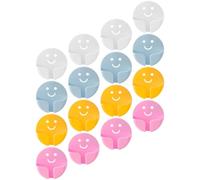 NIYANGLE Ganci Adesivi Doppio Gancio Fermacavi a Gancio Autoadesivi Resistenti per Organizzare Prese e Cavi in Casa 24 Pezzi 2.2X2.2X0.8 Pollici