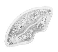 NIYANGLE Gel Pack Per Labbra e Occhi Impacco Raffreddante Gel Per Della Design Ergonomico Forma Di Bocca Utilizzo Versatile Per Trattamenti Di Bellezza e Benessere