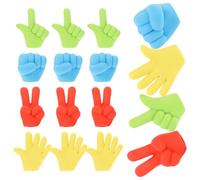 NIYANGLE Gomme a Forma di Dito 20 Pezzi Colore Assortito in Gomma Leggere per Cancellare Matite, come Regalo lo Studio