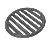 NIYANGLE Griglia Rotonda in Ghisa Nera per Braciere, Ricambio 1 Pezzo | Fornello e Piccolo Braciere a Carbone, Pulizia Semplice, Cottura Uniforme, Accessorio da Esterno