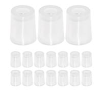 NIYANGLE Kit 20 Pezzi Ricaricabile Nebulizzatore Profumo da Viaggio in Plastica Bianco Accessori Multifunzionali per Cosmetici e Tonici Portatili