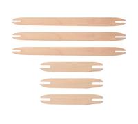 NIYANGLE Kit 6 Pezzi Navette in Legno per Tessitura Fai da Te Bastoncini per Maglieria Sciarpe e Arazzi Strumenti Leggeri Portatili per Progetti Manuali di Maglioni e Artigianato