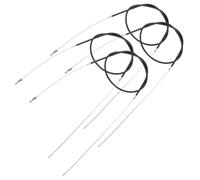 NIYANGLE Kit Cavi Freno per Sedia a Ruote 4 Pezzi Sicurezza Avanzata Compatibile per Sedie a Ruote da Esterno e Strutture di Riabilitazione