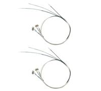 NIYANGLE Kit Corde per Violino 4/4 8 Pezzi, Corde Resistenti 0,26-0,73 Mm Perle Lisce, Sostituzione Professionale per Strumenti Musicali ad Uso Orchestrale