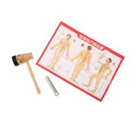 NIYANGLE Kit Moxibustione Portatile con Porta Bastoni in Legno Naturale, Bruciatore a Rete per Terapia Tcm, Set per Benessere e Rilassamento Domestico, Dispositivo Compatto e Maneggevole