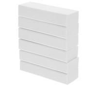 NIYANGLE Kit Smacchiatore per Scarpe da Ginnastica Bianche 6 Pezzi Gomme Pulisci Scarpe in Spugna Bianca per Pulizia e Sbiancante e Casual