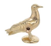 NIYANGLE Maniglia Artistica in Ottone a Forma di Colomba per Mobili e Cassetti, Maniglia Decorativa per Porte e Armadi, Ferramenta in Ottone Resistente per Arredamento Cucina e Cassettiere