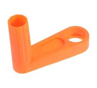 NIYANGLE Maniglia per Avvolgitubo da Giardino in Plastica Arancione, Accessorio Funzionale per Raccogliere Tubo Facilmente e Riporlo sul Carrello Avvolgitubo