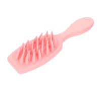 NIYANGLE Massaggiante Per Scrubber Per Capelluto Strumento Per Shampoo Rimuovere Dandruff e Dei Colore Rosa