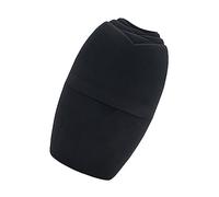 NIYANGLE Massaggiatore Facciale Rotante Ice Roller in Silicone Nero, Rullo Manuale Compatto Per Viso e Occhi, Riduce Gonfiore Al Risveglio e Restringe Pori, Per Uso Domestico e Viaggi