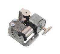 NIYANGLE Meccanismo per Carillon a Manovella, Movimento Musicale DIY, Lega Argento, Precisione Musicale, Compatibile con Carillon da Collezione, per Storie della Buonanotte