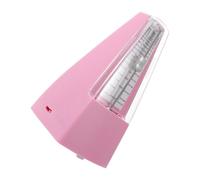 NIYANGLE Metronomo Meccanico per Pianoforte e Chitarra, Precisione Ritmica Alta, Colore Rosa Neutro, Adatto per Esami Musicali e Strumenti a Corda, Uso per Batteria e Violino
