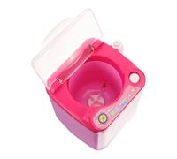 NIYANGLE Mini Macchina Elettrica Per Pulire Pennelli Trucco Pulitore Automatico Per Puff Makeup Design Compatto e Portatile Per Casa e Viaggi Pulizia Profonda Ed Love Heart Senza Batteria
