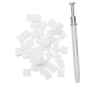 NIYANGLE Mini Spugne Unghie Morbide con Pennello Grab Pen Spugne Professionali per Nail Art Gradient Ombré e Makeup Kit Organizzato con Scatola Portatile per Applicazione Gel e Fondotinta