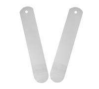 NIYANGLE Modellatore per Calzini in Alluminio 2 Pezzi, Pannello Espositivo per Calzini Dritti 8x50 Cm, Organizza e Mantiene la Forma, Adatto a Tutte le Taglie, per Esposizione e