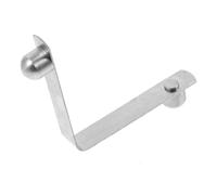NIYANGLE Molla a V per Stampella Ortopedica in Acciaio Inossidabile Argento, Clip Multifunzionale Regolabile per Supporto Camminata, per Progetti Fai-da-te