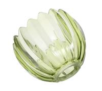 NIYANGLE Paralume in Vetro Verde Vintage a Tulipano Piccolo Paralume Sostitutivo da 42 Mm per Lampada a Sospensione Salvaspazio per Lampada da Tavolo e Applique da Parete