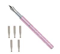 NIYANGLE Penna per Nail Art Penna per Puntini Sulle Unghie Strumento per Puntini Strumento per Manicure Accessori per Nail Art