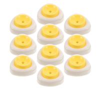 NIYANGLE Perforatore Manuale per Uova con Base Robusta in Plastica Set da 10 Pezzi Utensile Sicuro per Forare Uova Crude e Sode per Cucina Domestica e Colazioni di Festa