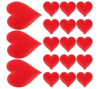 NIYANGLE Petali Uso Versatile e Riutilizzabile in Spugna Rossa 500 Pezzi a Forma di Cuore per Decorazioni Matrimonio e Festa per Occasioni Romantiche e Eventi Speciali