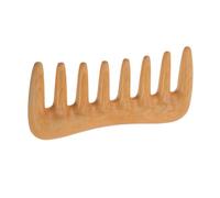 NIYANGLE Pettine Denti Larghi in Massaggiatore per Capelluto Piccolo e Portatile Antistatico e Levigato Mano per Ricci e Lisci e Districante