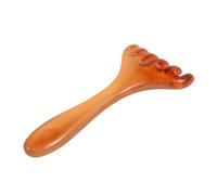 NIYANGLE Pettine Denti Larghi per Uomo Massaggiatore per Capelluto Manuale Spazzola Gua Sha per Terapia del Capelluto Pettine per Styling dei Capelli Realizzato in Robusta Resina