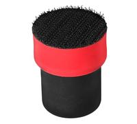 NIYANGLE Piattello di Supporto in PU Rosso per Smerigliatrice con Attacco Hook And Loop Piastra Estensore per Disco Lucidatura e Levigatura Compatibile con Trapano e Lucidatrice