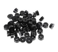 NIYANGLE Piedini in Gomma per Mobili 50 Pezzi Struttura Antiscivolo e Ammortizzante, per Proteggere Pavimenti e Mobili come Tavoli e Poltrone