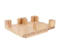 NIYANGLE Porta Carte da Gioco Facile da Identificare e Accesso Rapido in Legno Rotazione a 360 Gradi Organizer per Carte per Poker