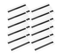 NIYANGLE Porta Etichette Magnetiche per Schedari 10 Pezzi 152X98Mm Custodia Trasparente in Plastica Porta Prezzi Magnetici per Supermercati e Uffici
