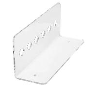 NIYANGLE Porta Forbici Da Parete Trasparente 6 Slot in Acrilico Per Barbiere e Salone, Supporto Da Muro Per Cesoie Professionali Per Organizzazione Saloni e Uso Domestico