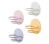 NIYANGLE Porta Spugnette Per Il Trucco Da Parete, 4 Pezzi, Porta Piumino Da Cipria, Porta Spugnette Di Bellezza, Supporto Per Uova in Spugna